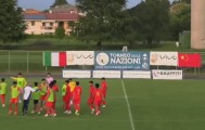 完胜意大利！U15国足全队狂欢，跪地挥拳庆祝，名记：相当可以了
