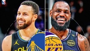 万众瞩目！NBA官方晒出詹库海报为湖勇大战预热！